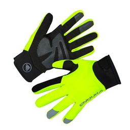 ENDURA Strike Ciclismo Guante para Mujer, Hi-Viz Yellow, M