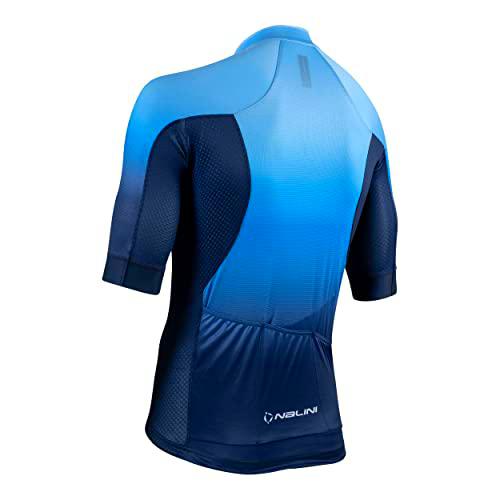 NALINI Bas Speed Jersey T-Shirt, Blue/Blue, 3XL Men's