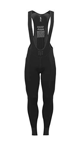 CAMPAGNOLO 02828309400C000.10-4000 C-Tech Winter Bib Tight Hombre Cycling Bib Pants Negro Tamaño M