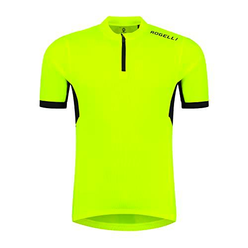 Rogelli Maillot de Ciclismo de Manga Corta para Hombre (Paquete de 1)