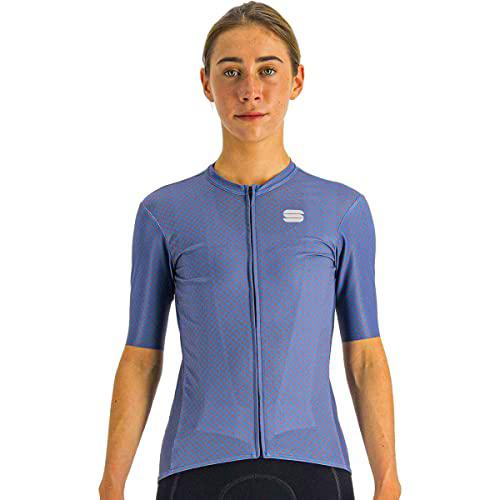 Sportful Checkmate W Jersey Sweatshirt, Berry Blue Mauve, S Women's