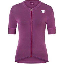 Sportful MONOCROM W JRS T-Shirt, Color Malva, XL para Mujer