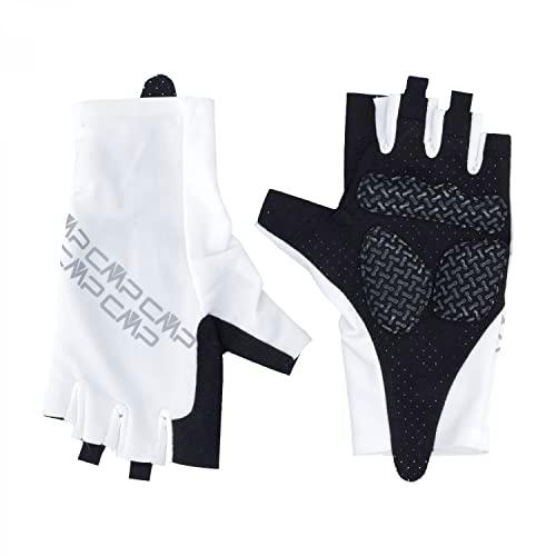 CMP - Guantes elásticos de lycra mujer, Blanco, M