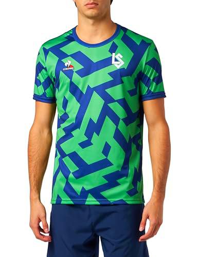 Le Coq Sportif Lausanne Maillot Pré Match SS 23 M Vert/Suéter