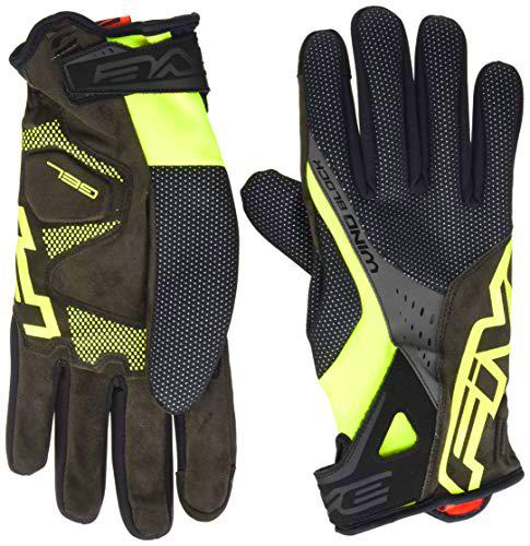 Five Gloves Winter WP Warm Guantes de Ciclismo Negro/Amarillo Fluo XL / 11