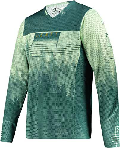 Leatt, S, Camiseta MTB Gravity 4.0, Ivy, Verde, Unisex Adulto