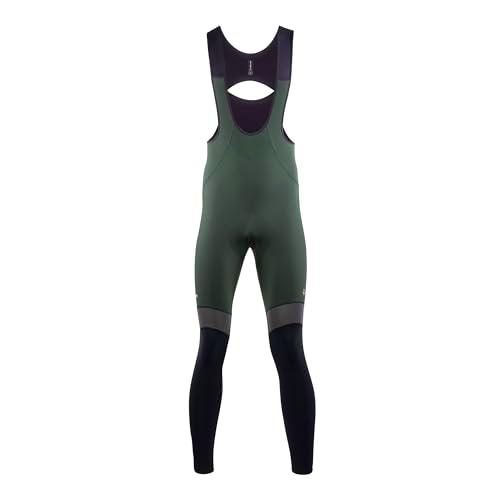 NALINI 03220601100C001.10 New Warm Reflex Bib Tight Hombre Tights Forest Green/Black S