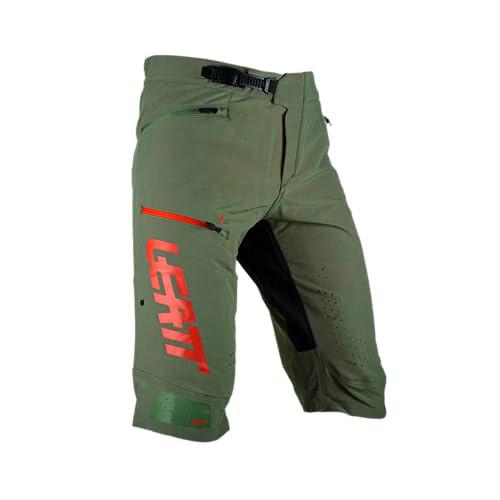 Leatt Pantalones Cortos MTB Gravity 4.0, Pino, 54W para Hombre