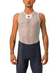 CASTELLI Core Mesh 3 Sleeveless, Maglietta Hombre, Blanco, XXL