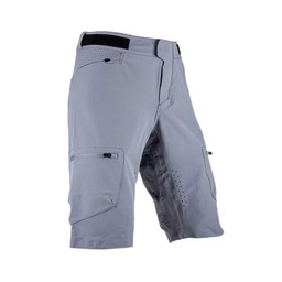 Leatt Pantalones Cortos MTB Allmtn 2.0, Gris, 48W para Hombre