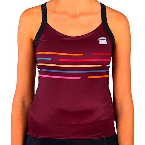 Sportful 1121033-605 V LODROME W Top Mujer T-Shirt Red Wine XS