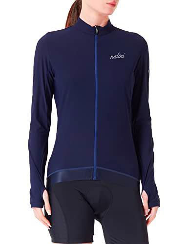 NALINI AIW Warm Lady Jersey T-Shirt, Navy Blue, L Women's