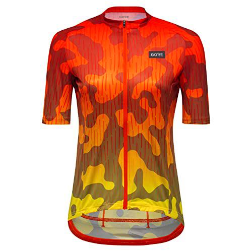 GORE WEAR Mujer Maillot de ciclismo transpirable, Rain Camo