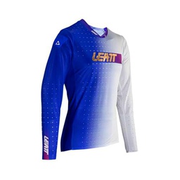 LEATT 6009554084492 Maillot MTB Gravity 4.0 Junior-L / EU140 / 150cm-Ultrableu Blue