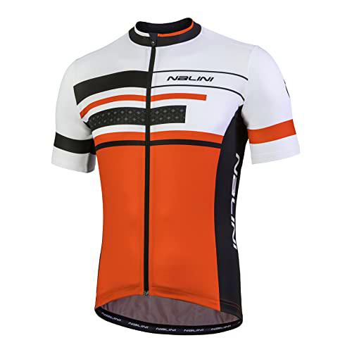 NALINI AHS Vittoria T-Shirt, White/SAECO Red, M Men's