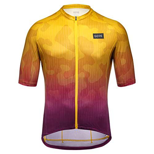 GORE WEAR Hombre Maillot de ciclismo transpirable, Rain Camo