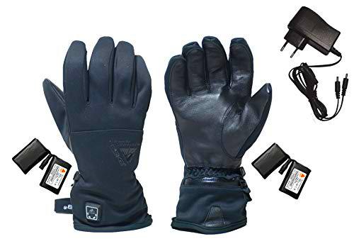 Alpenheat Guantes térmicos FIREGLOVE para Mujer, Negro, XL