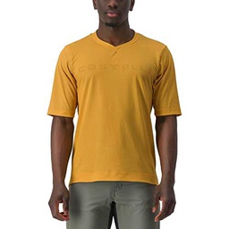 CASTELLI Trail Tech tee 2 T-Shirt, Honey, M Men's