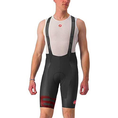 CASTELLI 4523002-123 Free Aero RC Kit BIBSHORT Men's Shorts Black/Red L