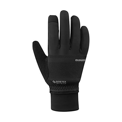 SHIMANO Guantes Unisex INFINIUM™ Primaloft®, Negro, Talla XL