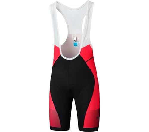 SHIMANO Team Printed Bib Shorts Mallas, Adultos Unisex