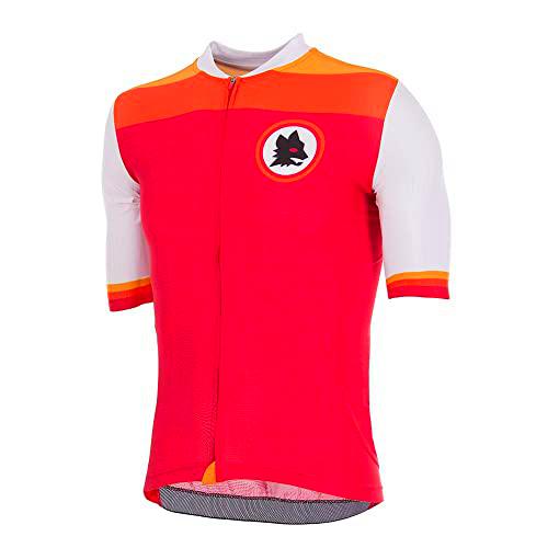 AS Roma Roma Maillot de Ciclismo, Rosso, S para Hombre