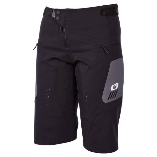 Oneal Element FR Hybrid Pantalones cortos de bicicleta para damas (Black,L)