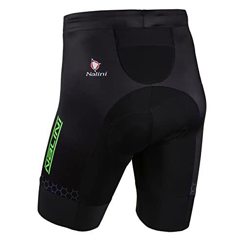 NALINI 02394701100C000.10 Tri Short Unisex Shorts Black/Green L