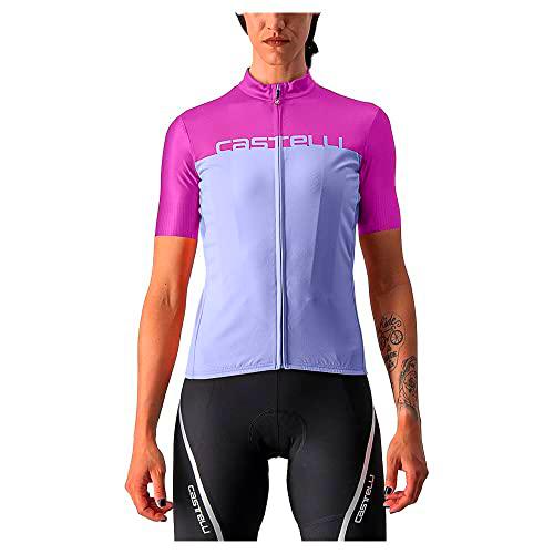 CASTELLI VELOCISSIMA Jersey T-Shirt, Violet Mist/Amethyst, L Women's