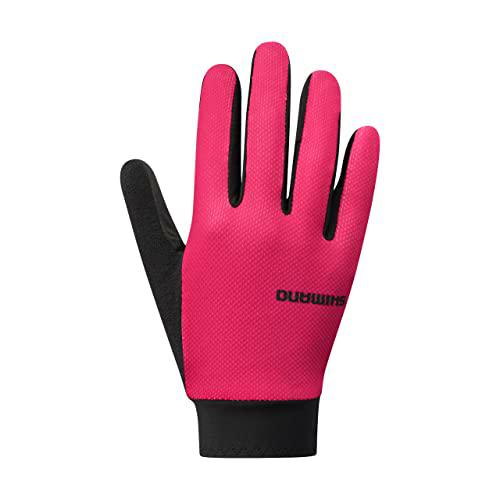 Shimano W'S Explorer FF Gloves Guantes, Adultos Unisex, Rojo, S