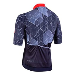 NALINI 02818401100C000.10 AIS Stelvio 2.0 Unisex T-Shirt Black Red L