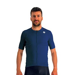 Sportful MATCHY SS Jersey T-Shirt, Galaxy Blue, S para Hombre