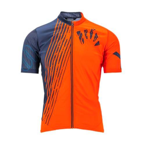 KARPOS Green Fire Jersey T-Shirt, Tangerine T/Outer S/MOROCC.B Hombre