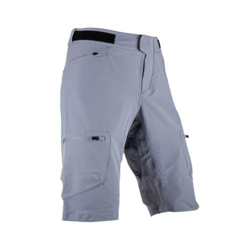 Leatt Pantalones Cortos MTB Allmtn 2.0, Gris, 56W para Hombre