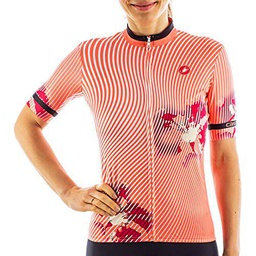 CASTELLI Jersey de Primavera Camiseta, Mujer, Peach Echo, XL