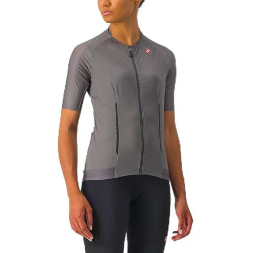 CASTELLI Endurance W Jersey T-Shirt, Gunmetal Gray, L Women's