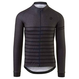 AGU Maillot Sport Entretiempo Hombre Gris Acero-Mangas Largas