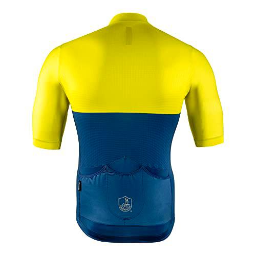 CAMPAGNOLO 02955609400C000.10-4250 Litio Hombre Sweatshirt Azul Completo/Verde Tamaño S