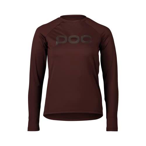 POC W's Reform Enduro Jersey Camiseta, Axinite Brown