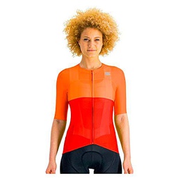 Sportful Pro W Jersey Sweatshirt, Chili Red Grapefruit, XL Women's