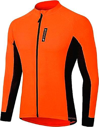 MEETWEE Maillot Ciclismo Hombre, Bicicleta De para Jersey Manga Corta Cómodo Respirable Secado Rápido