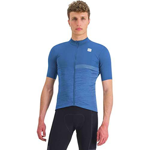 Sportful GIARA Jersey T-Shirt, Berry Blue, S para Hombre