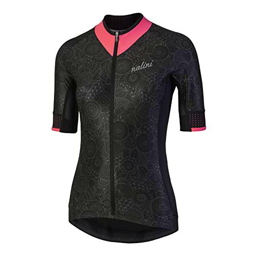 NALINI AHS RAFFINATA T-Shirt, Fuxia/Black, XXL Women's