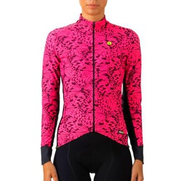 Alé Cycling Pr.e Papillon Maillot de Ciclismo, Rosa Fluo