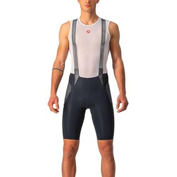 CASTELLI Free Unlimited BIBSHORT Shorts, Men's, Black White, XL