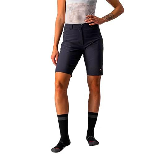 CASTELLI Pantalón Corto Holgado Unlimited W, Negro