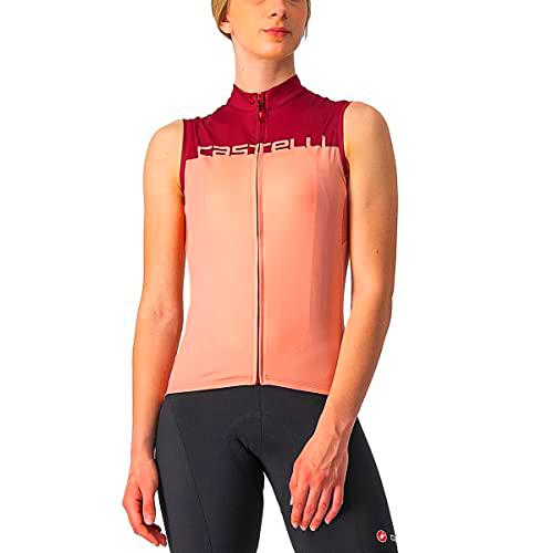 CASTELLI Muy rápida Sleeveless Camiseta, Mujer, Azulsh/Burde, S