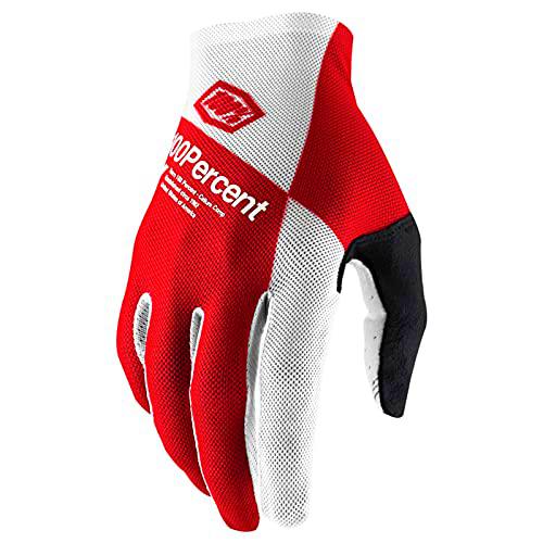 100% CELIUM Glove Cherry/Silver MD