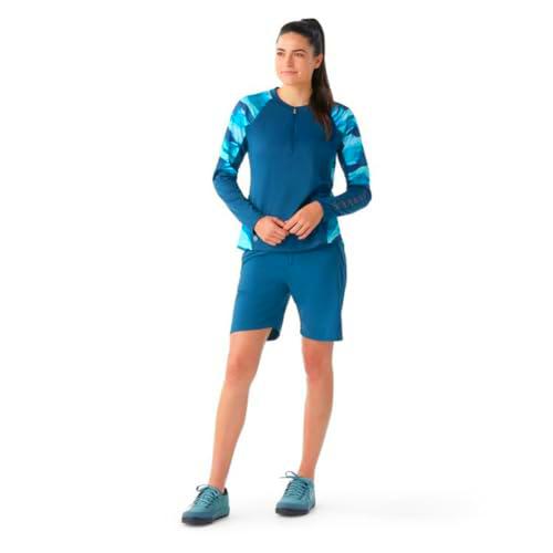 Smartwool Women's Mountain Bike Long Sleeve Jersey Maillot de Manga Larga para Ciclismo de montaña para Mujer