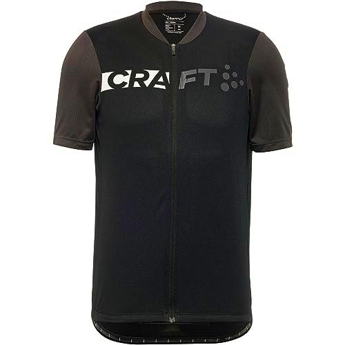 Craft Core Endur Logo Jersey M Camiseta, Negro-Slate